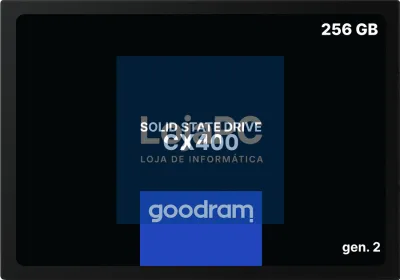 Goodram SSD CX400 256GB SATA III 2,5 RETAIL