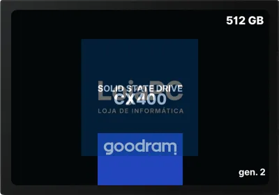 Goodram SSD CX400 512GB SATA III 2,5 RETAIL