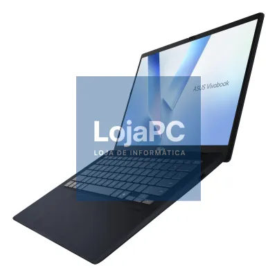 ASUS Vivobook 14 M1407GA - AMD Ryzen AI 7, 16GB DDR5, 512GB SSD, 14'' LED, AMD Radeon Graphics, Wi-Fi 6 (802.11ax) 2*2 + Bluetooth, S S/O, 3Y PUR Warranty, Blue - não inclui AC Adapter