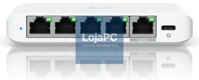 Ubiquiti UniFi Flex Mini 2.5G Gerido 2.5G Ethernet (100/1000/2500) Energia sobre Ethernet (PoE) Secretária Branco