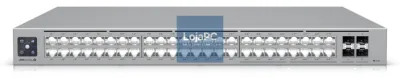 Ubiquiti UniFi Pro Max 48 PoE Gerido L3 Gigabit Ethernet (10/100/1000) Energia sobre Ethernet (PoE) 1U Cinzento