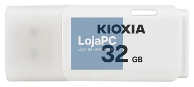 Kioxia TransMemory U202 unidade flash USB 32 GB USB tipo A 2.0 Branco