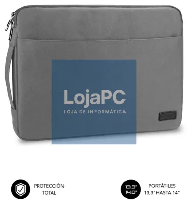 SUBBLIM Capa Computador Urban Laptop Sleeve 13,3-14" Grey