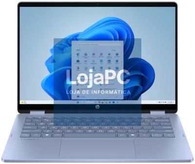 HP 14-FP0007NSX ULTRA 5 325 512GB 16GB 14.0IN WIN11 120U 35,6 cm (14") Ecrã táctil 2K LPDDR5-SDRAM SSD Wi-Fi 6 (802.11ax) Windows 11 Home Azul