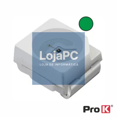 LED SMD 3528 Verde PROK