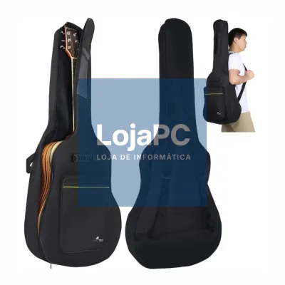 Capa P/ Guitarra Clássica/Acústica até 41" Preto