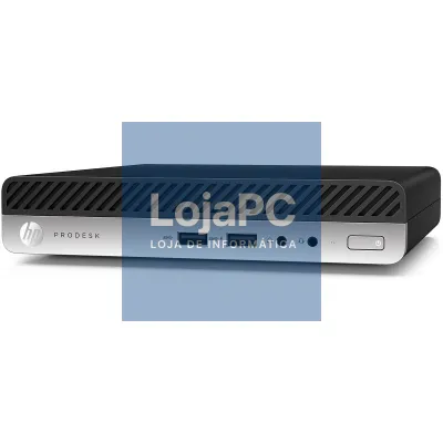 Computador HP ProDesk 400 G4 Mini PC GRAU B · Intel Core i3 8100T 240 GHz 8 GB 256 SSD NVMe NO DVD W11P Preinstalado