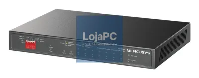 Mercusys 10-Port Gigabit Desktop Switch with 8-Port PoE+