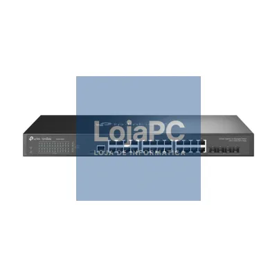 TP-Link - OMADA JetStream™ 24-Port Gigabit L2+ Managed Switch with 4 10GE SFP+ Slots