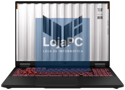 ASUS TUF Gaming A16 TUF608UMI-TU296 - Computador Portátil Gaming de 16" Full HD+ 144Hz (AMD Ryzen 7 260, 16GB RAM, 512GB SSD, NVIDIA RTX 5060 8GB, sem Sistema Operativo) Cinzento Jager - Teclado QWERTY espanhol
