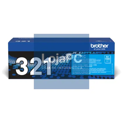 BROTHER TN-321C toner cartridge cyan standard capacity 1.500 pages 1-pack