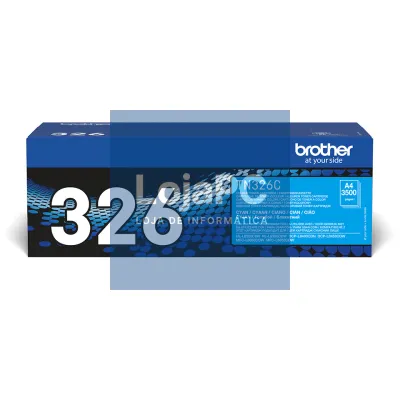 BROTHER TN-326C toner cartridge cyan high capacity 3.500 pages 1-pack