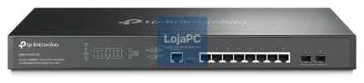 TP-Link Omada SG3210XHP-M2 switch Gerido L2+ 2.5G Ethernet (100/1000/2500) Energia sobre Ethernet (PoE) 1U Preto