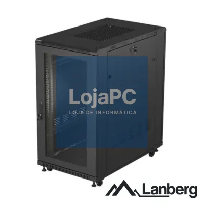 Bastidor De Chão 19" 22U 600x1000 Porta Perfurada LANBERG