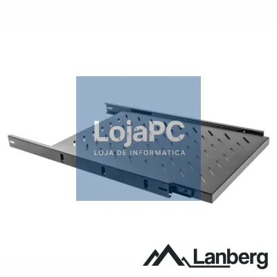 Prateleira Deslizante P/ Bastidor / Rack 19" 1U 750mm 60Kg