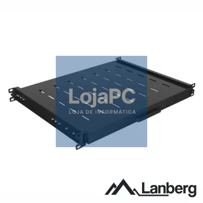 Prateleira Deslizante P/ Bastidor / Rack 19" 1U 35Kg LANBERG