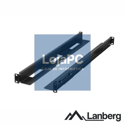 Kit Calhas Deslizantes 19" 650-1090mm 90kg LANBERG
