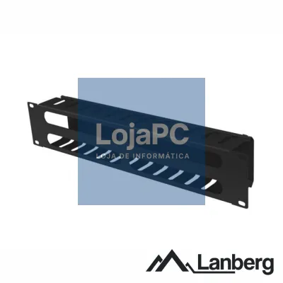 Organizador Cabos 19" 2U C/ Tampa Tipo A LANBERG