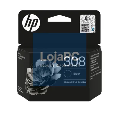 HP Tinteiro Original 308 preta