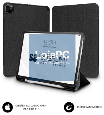 SUBBLIM Capa Tablet Shock Case iPad Pro 11” 2021/20/18 Preto