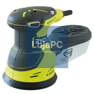 Lijadora Excéntrica Ryobi ROS300/ 300W/ inclui 5 Lijas