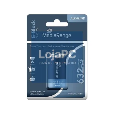 MEDIARANGE E-BLOCK ALKALINE BATTERY