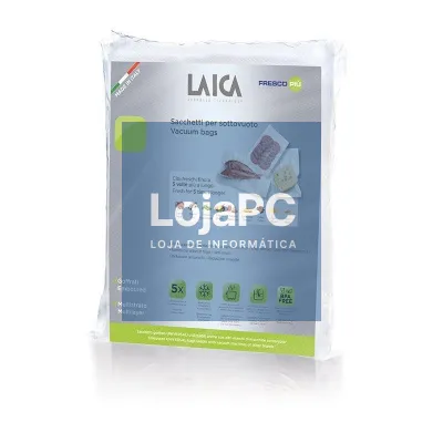 Bolsa para envasar al vacío Laica VT3500/ 28 x 36cm/ 50 bolsas