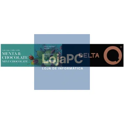 Cápsula Delta Menta y Chocolate para cafeteras Delta/ Caixa de 10