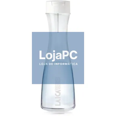 Frasco Filtrante Laica GlaSSmart/ Capacidade 1.1L/ Branca/ inclui 2 Filtros