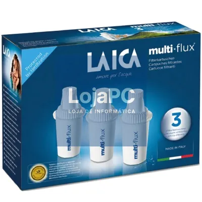 Tinteiro de Filtro de Agua Laica MULTI-FLUX F3A3/ Pack de 3 unidades