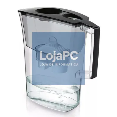 Pack Jarra Filtrante Laica Prime Line Elegante/ 3L/ Preto/ Jarra + 1 Filtro BI-FLUX