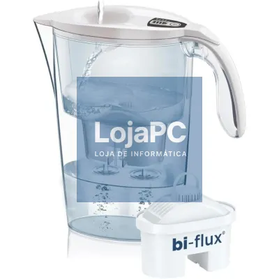 Pack Jarra Filtrante Laica Stream/ 2.3L/ Branca/ Jarra + 1 Filtro BI-FLUX