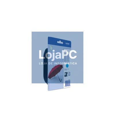 Tinteiro BROTHER LC225XLCBP Ciano 1,2k - DCP-J4120DW, MFC-J4420DW/4620DW/5x20DW
