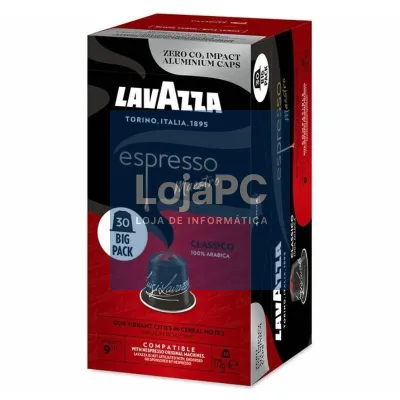 Cápsula Lavazza Espresso Maestro Clásico para cafeteras Nespresso/ Caixa de 30
