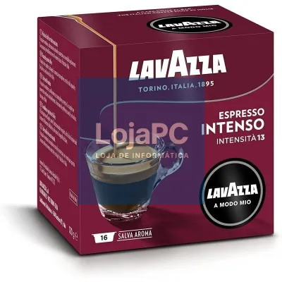 Cápsula Lavazza Intensamente para cafeteras A Modo Mio/ Caixa de 16