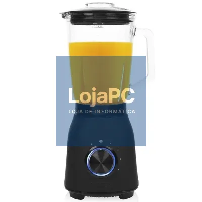 Batidora de vaso Princess Black Steel 212092/ 1000W/ 4 Velocidades/ Capacidade 1.5L