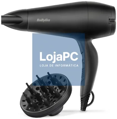 BaByliss D215DE secador 2000 W Preto