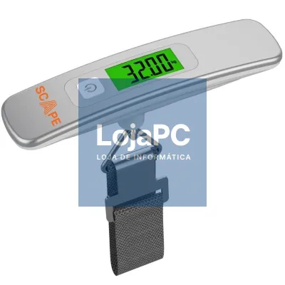 Báscula para Maletas Scape Travel EC002/ Prateado