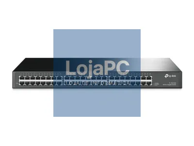 TP-LINK 48-port Gigabit Switch 48 10/100/1000M RJ45 ports 1U 19-inch rack-mountable steel case