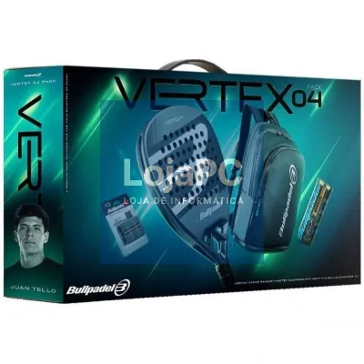 Pack Pala de Pádel Bullpadel Vertex 04 Comfort Pro Line 2026/ inclui 3 Acessórios