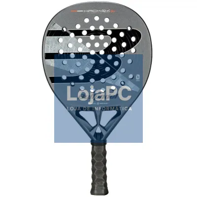 Pala de Pádel Bullpadel Hack 04 Hybrid 2026 (Paquito Navarro)/ Preta y Cinzento