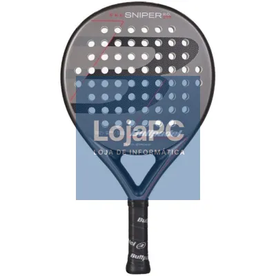 Pala de Pádel Bullpadel Sniper 2.0 Control 2026/ Cinzento y Vermelha