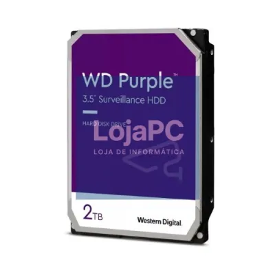 HD 3.5  2TB SATA3 WD 64MB DESKTOP PURPLE