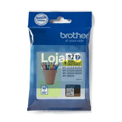 BROTHER LC3217Y Amarelo - MFC J5330DW/5730DW/6530DW/6930DW/6935DW