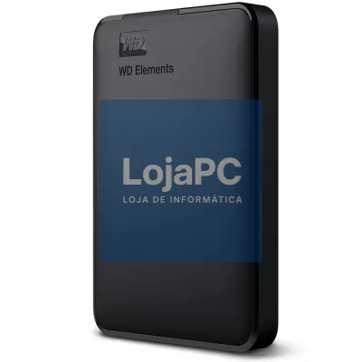 WD Elements 2TB HDD USB3.0 Portable 2.5inch RTL extern RoHS compliant Low cost black