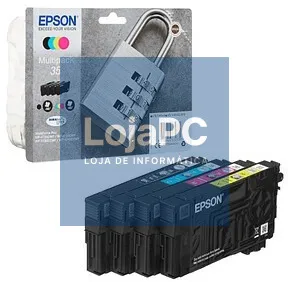 Tinteiro EPSON 35 Multipack 4 Cores - WF-47xx