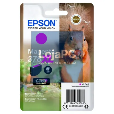 Tinteiro EPSON 378 Magenta XL - Expression Photo XP-8500/8600/15000
