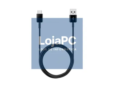 SAMSUNG USB A to USB C Cable Black 1.50m 2.1A