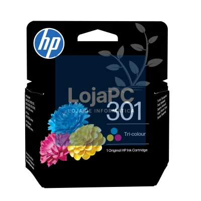 HP 301 Tri-color Original Ink Cartridge