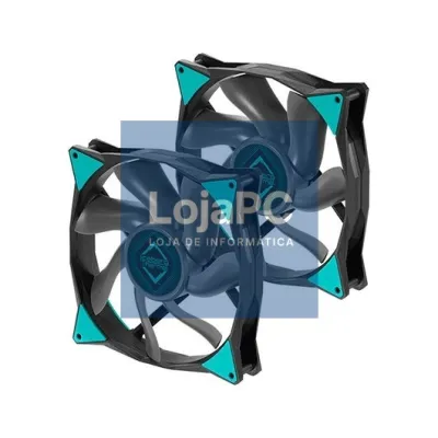 VENTILADOR 140X140 ICEBERG-THERMAL ICEGALE BLACK 2P